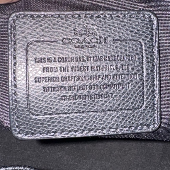 Coach Signature Pleated Tote #F34614 - Picture 6 of 9